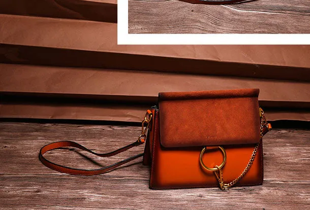 Genuine Leather crossbodybag  shoulder bag for women leather bag