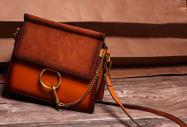 Genuine Leather crossbodybag  shoulder bag for women leather bag