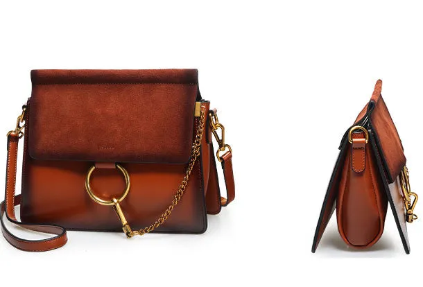 Genuine Leather crossbodybag  shoulder bag for women leather bag