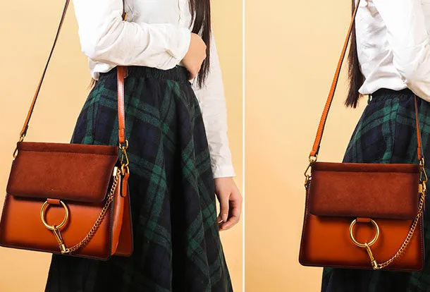Genuine Leather crossbodybag  shoulder bag for women leather bag