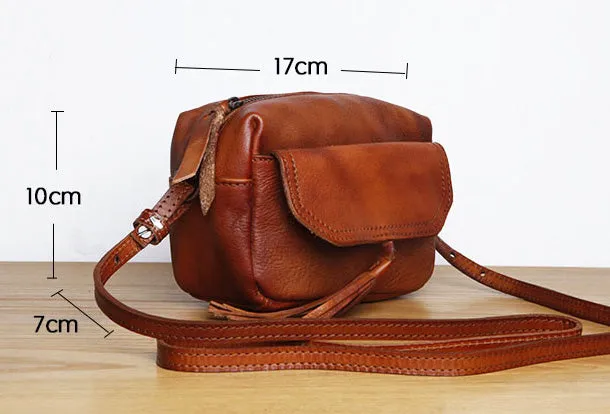 Genuine Leather Cute Tassels Crossbody Bag Shoulder Bag Women Girl Fashion Leather Purse