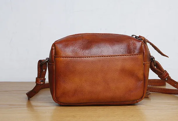 Genuine Leather Cute Tassels Crossbody Bag Shoulder Bag Women Girl Fashion Leather Purse