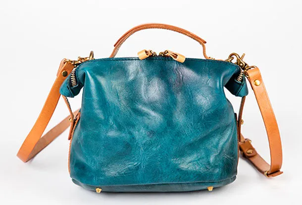 Genuine Leather Handbag Crossbody Bag Shoulder Bag Purse For Women