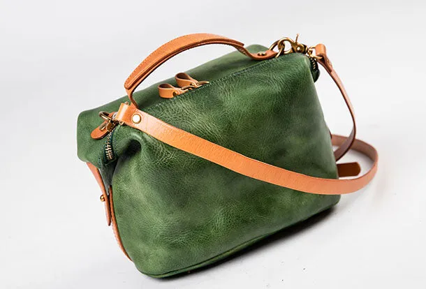Genuine Leather Handbag Crossbody Bag Shoulder Bag Purse For Women