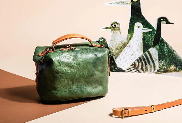 Genuine Leather Handbag Crossbody Bag Shoulder Bag Purse For Women