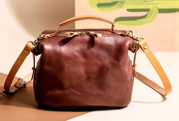 Genuine Leather Handbag Crossbody Bag Shoulder Bag Purse For Women