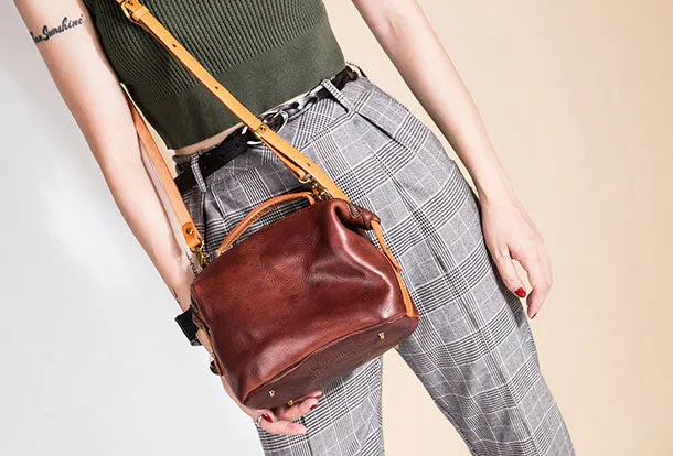 Genuine Leather Handbag Crossbody Bag Shoulder Bag Purse For Women
