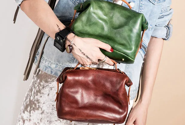Genuine Leather Handbag Crossbody Bag Shoulder Bag Purse For Women