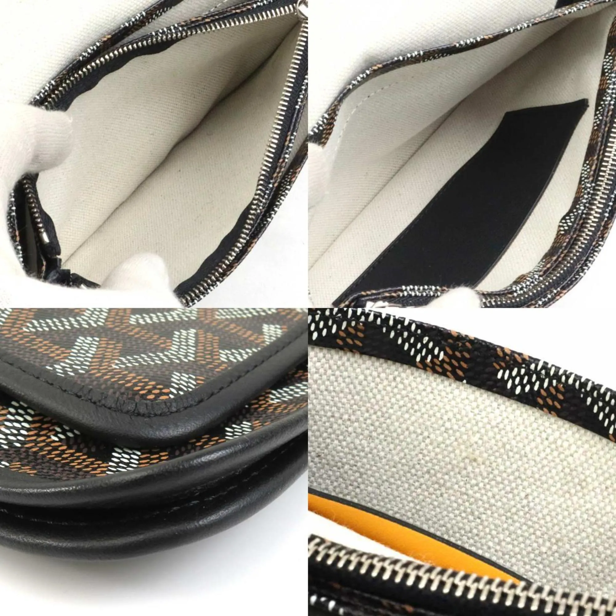 Goyard Coated Canvas Shoulder Bag (Pre-Owned)