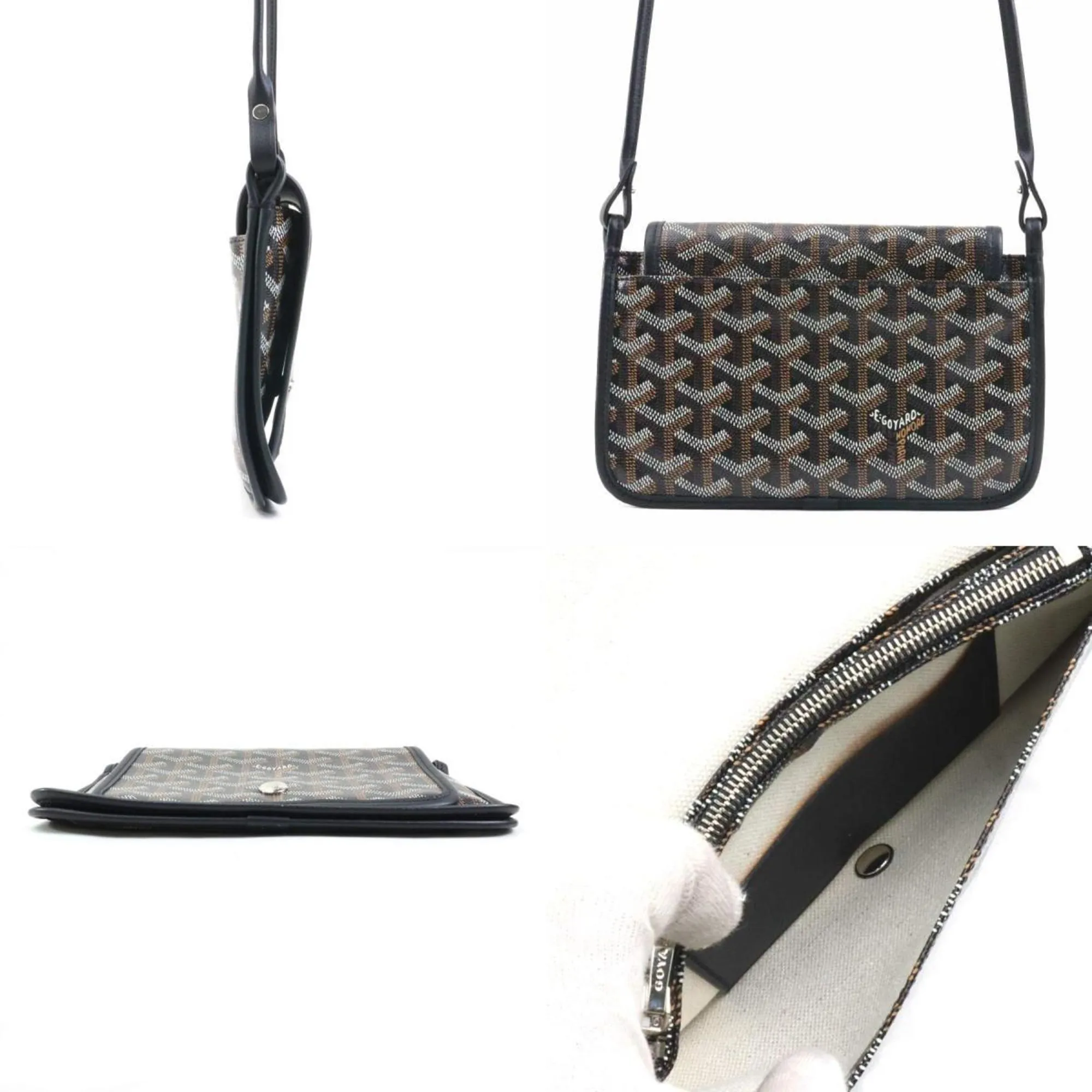 Goyard Coated Canvas Shoulder Bag (Pre-Owned)