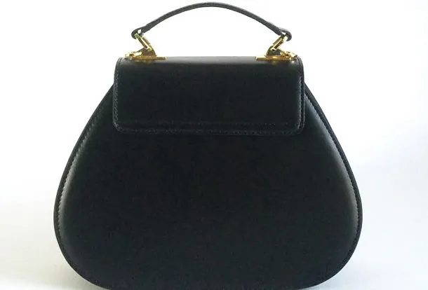 Gray Leather Handbag Purse Shoulder Bag for Women Leather Crossbody Bag