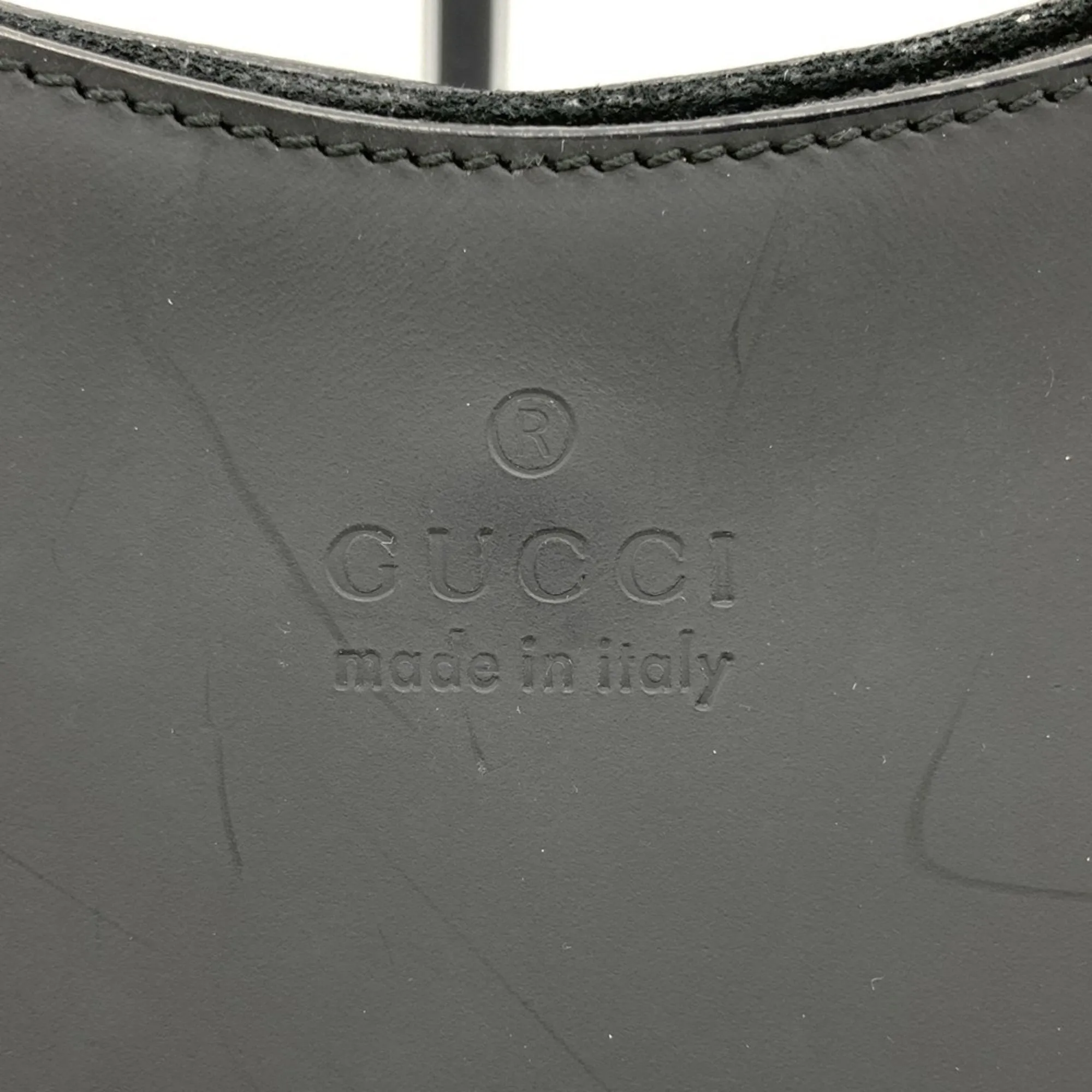 Gucci  Color Leather Bamboo Shoulder Bag (Pre-Owned)