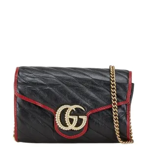 Gucci  Color Leather Shoulder Bag (Pre-Owned)