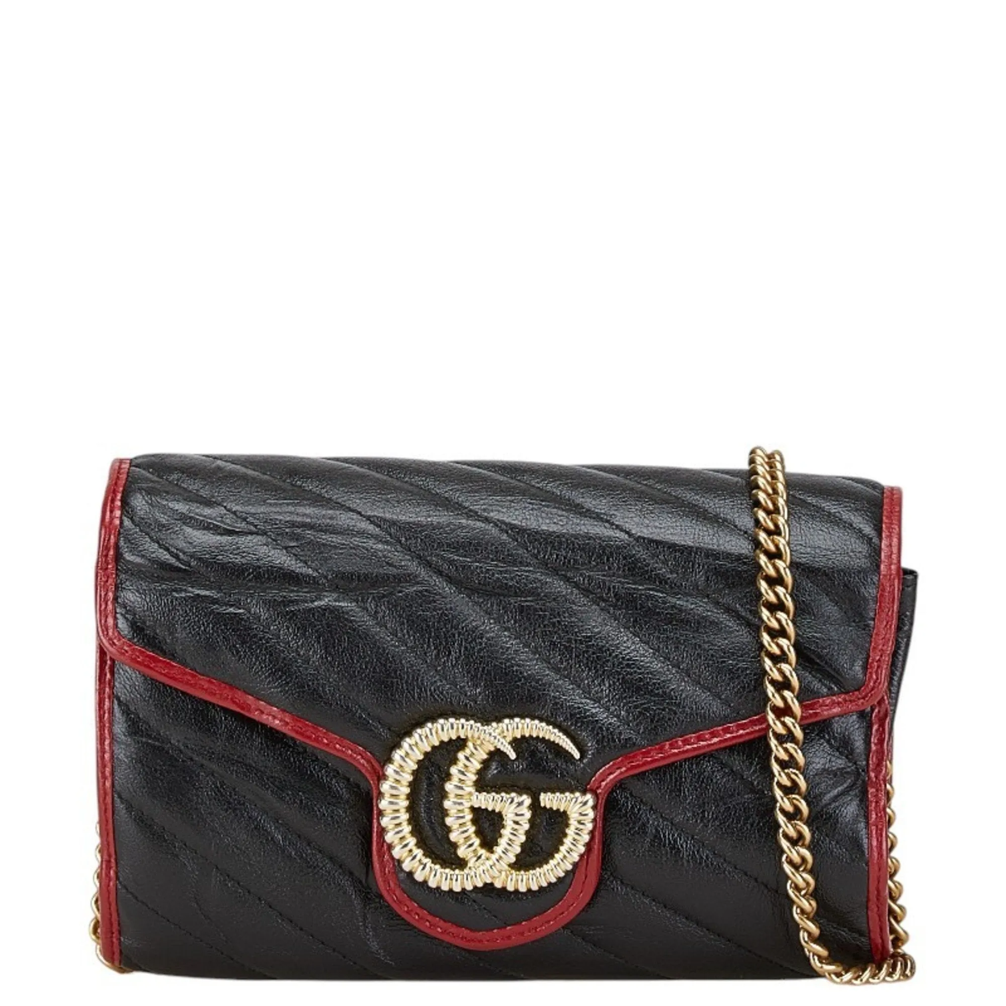 Gucci  Color Leather Shoulder Bag (Pre-Owned)
