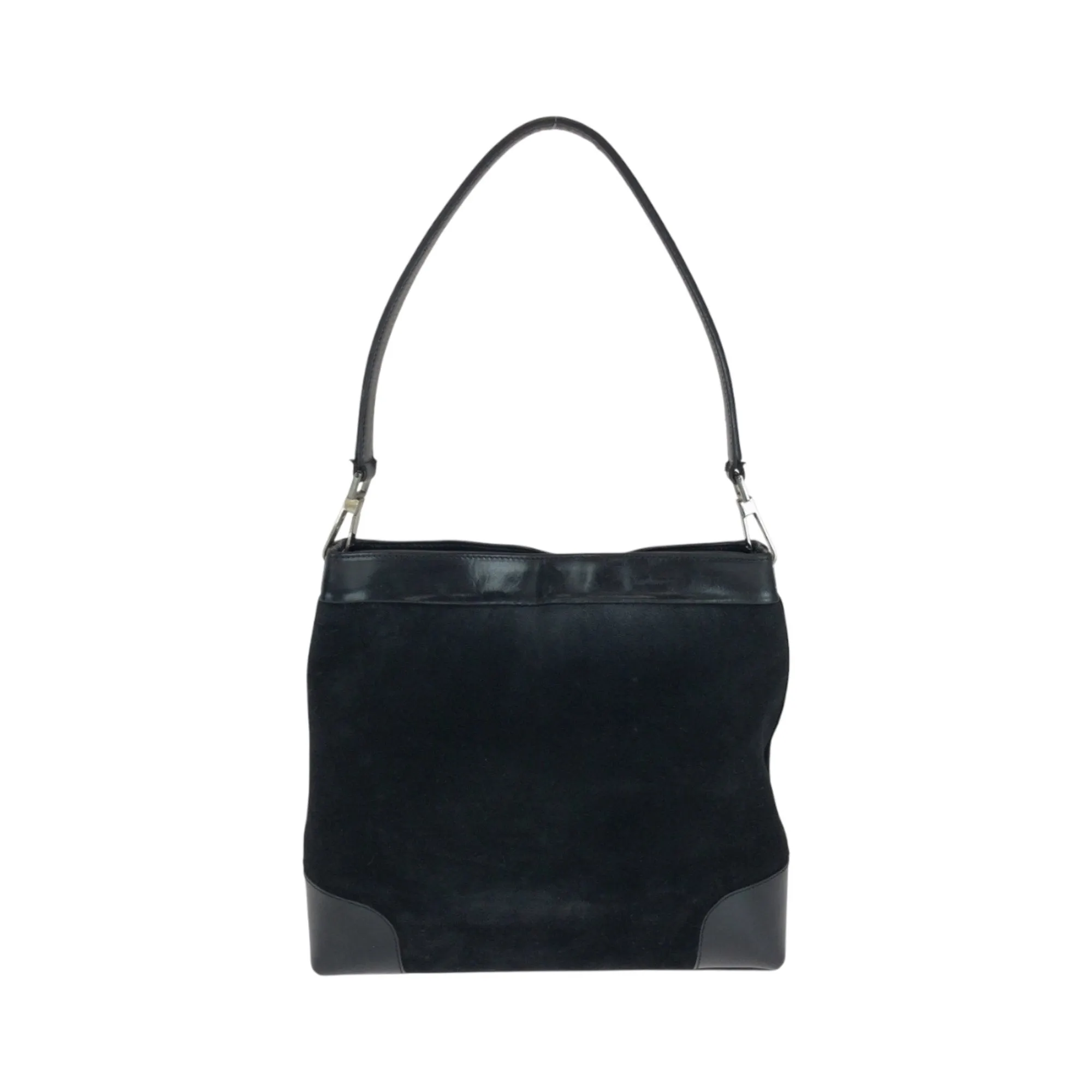 Gucci  Color Suede Leather Shoulder Bag (Pre-Owned)