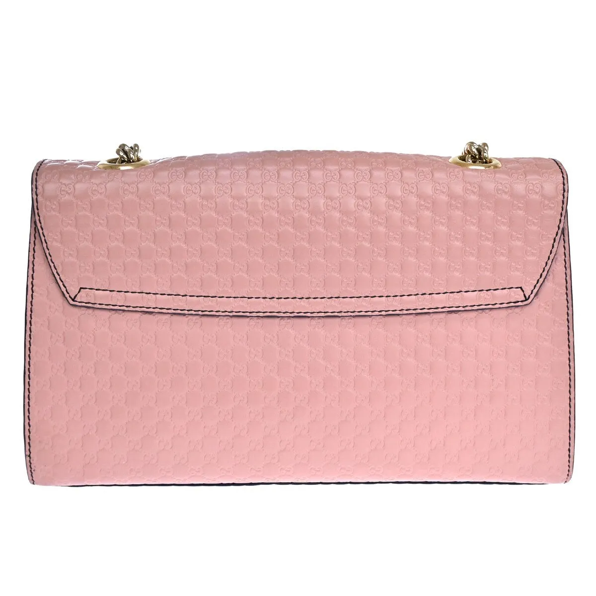 Gucci Emily Leather Shoulder Bag (Pre-Owned)
