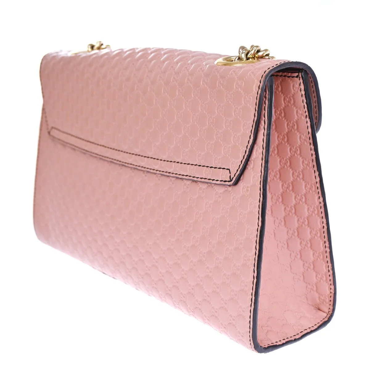 Gucci Emily Leather Shoulder Bag (Pre-Owned)