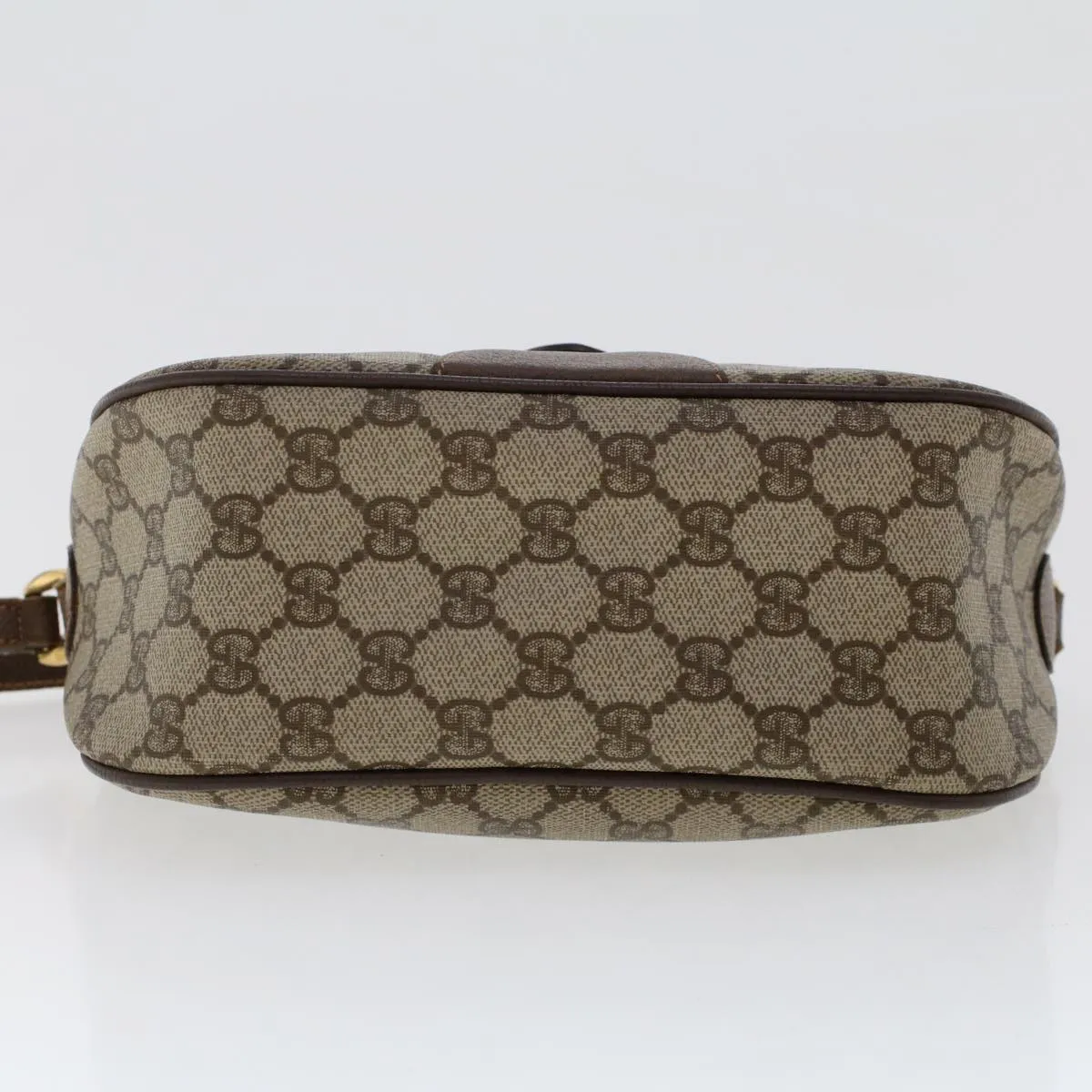 GUCCI GG Canvas Web Sherry Line Shoulder Bag Beige 0011936177  ar9950