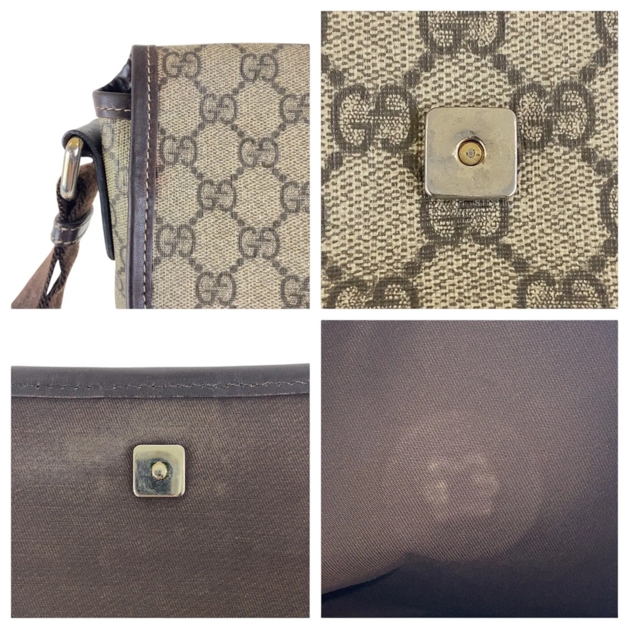 Gucci  Gg Supreme Shoulder Bag (Pre-Owned)