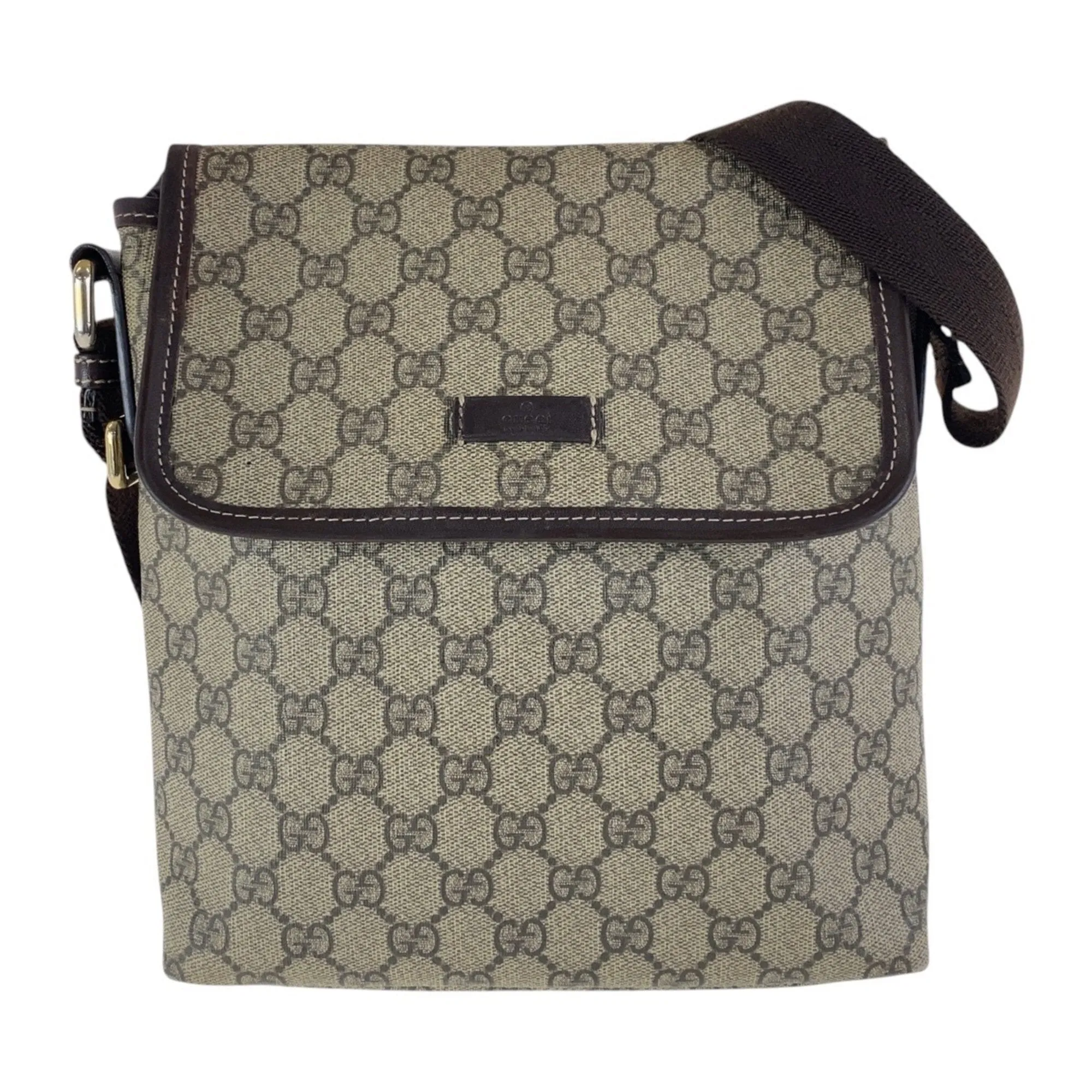 Gucci  Gg Supreme Shoulder Bag (Pre-Owned)