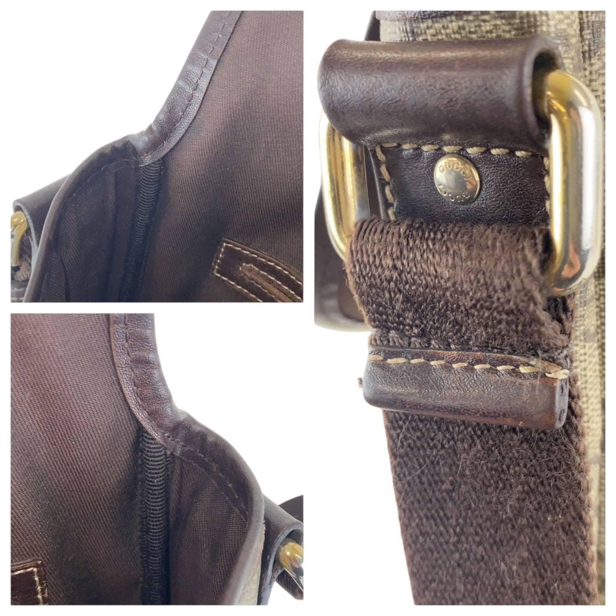 Gucci  Gg Supreme Shoulder Bag (Pre-Owned)