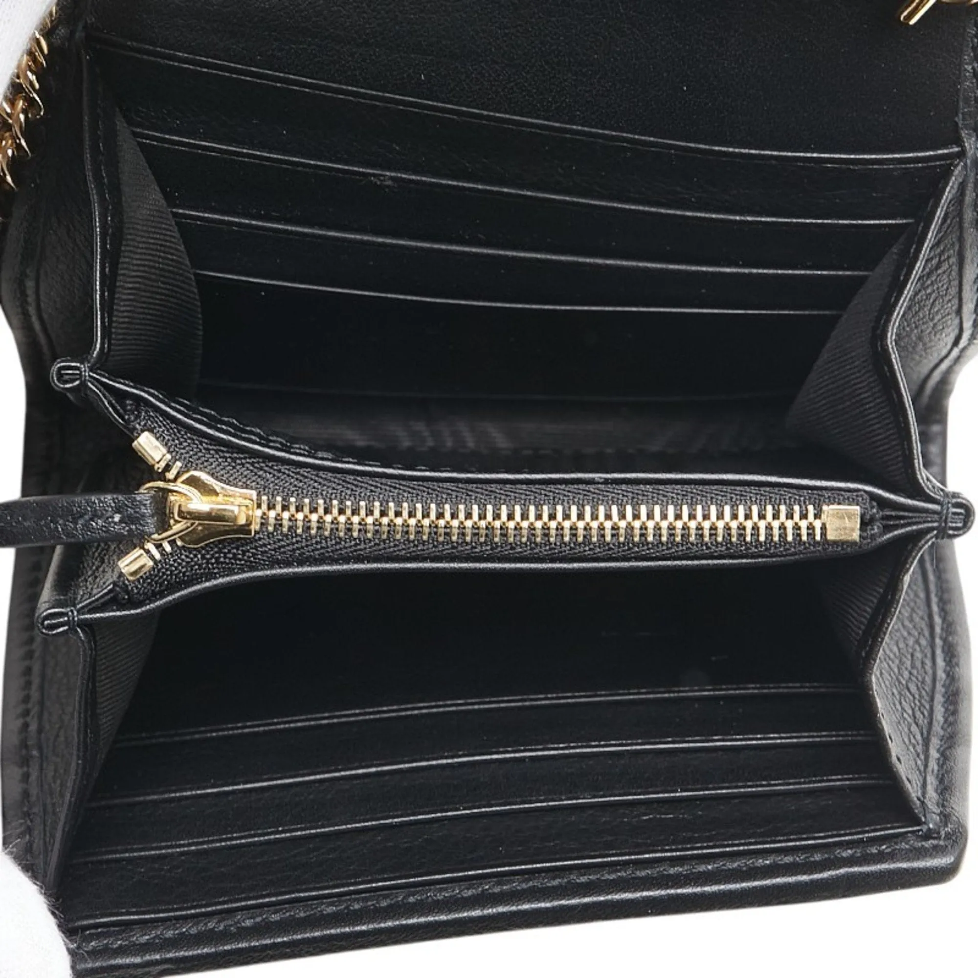 Gucci gold Leather Shoulder Bag (Pre-Owned)
