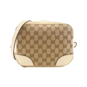 Gucci ivory Gg Canvas Shoulder Bag (Pre-Owned)