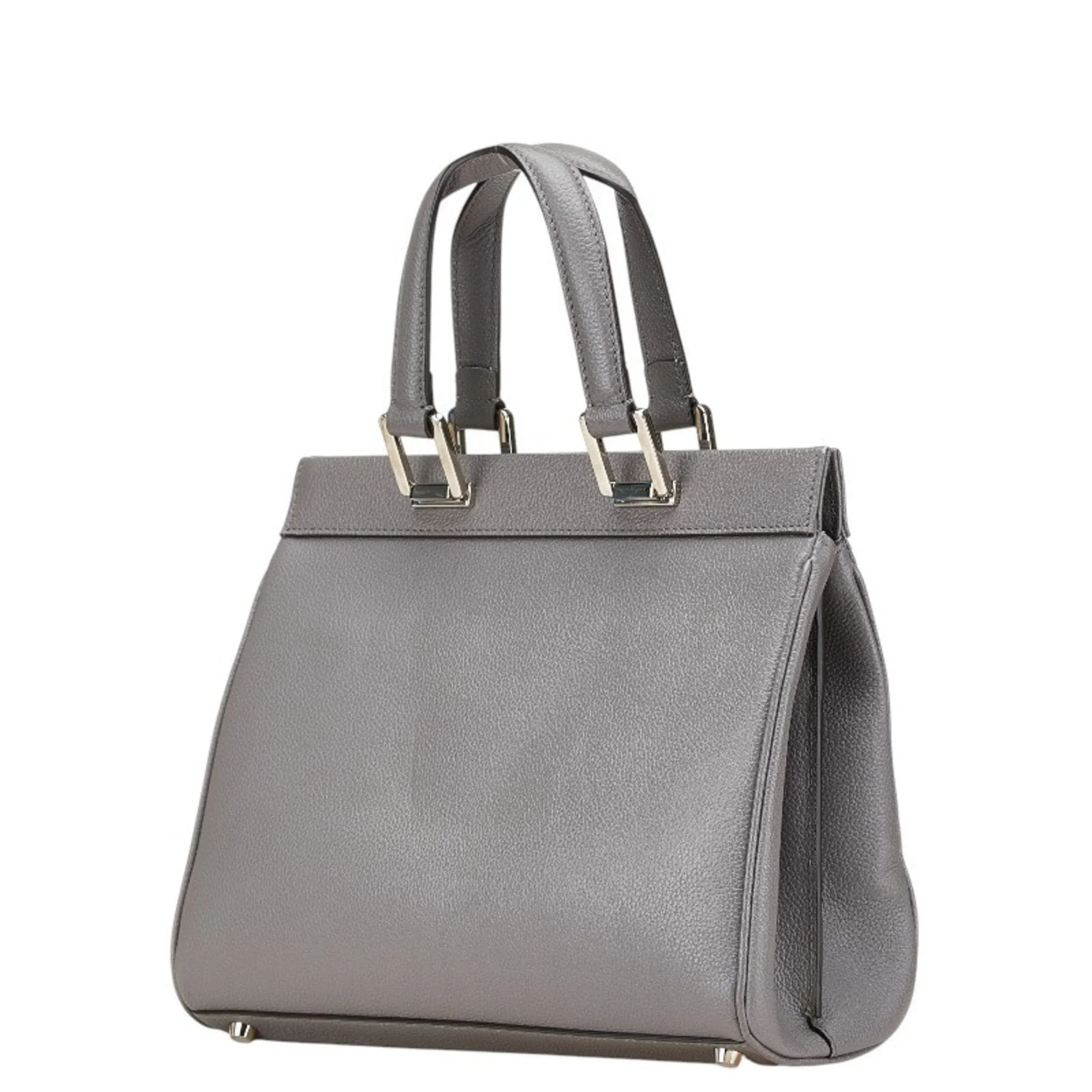 Gucci Leather Handbag Shoulder Bag (Pre-Owned)