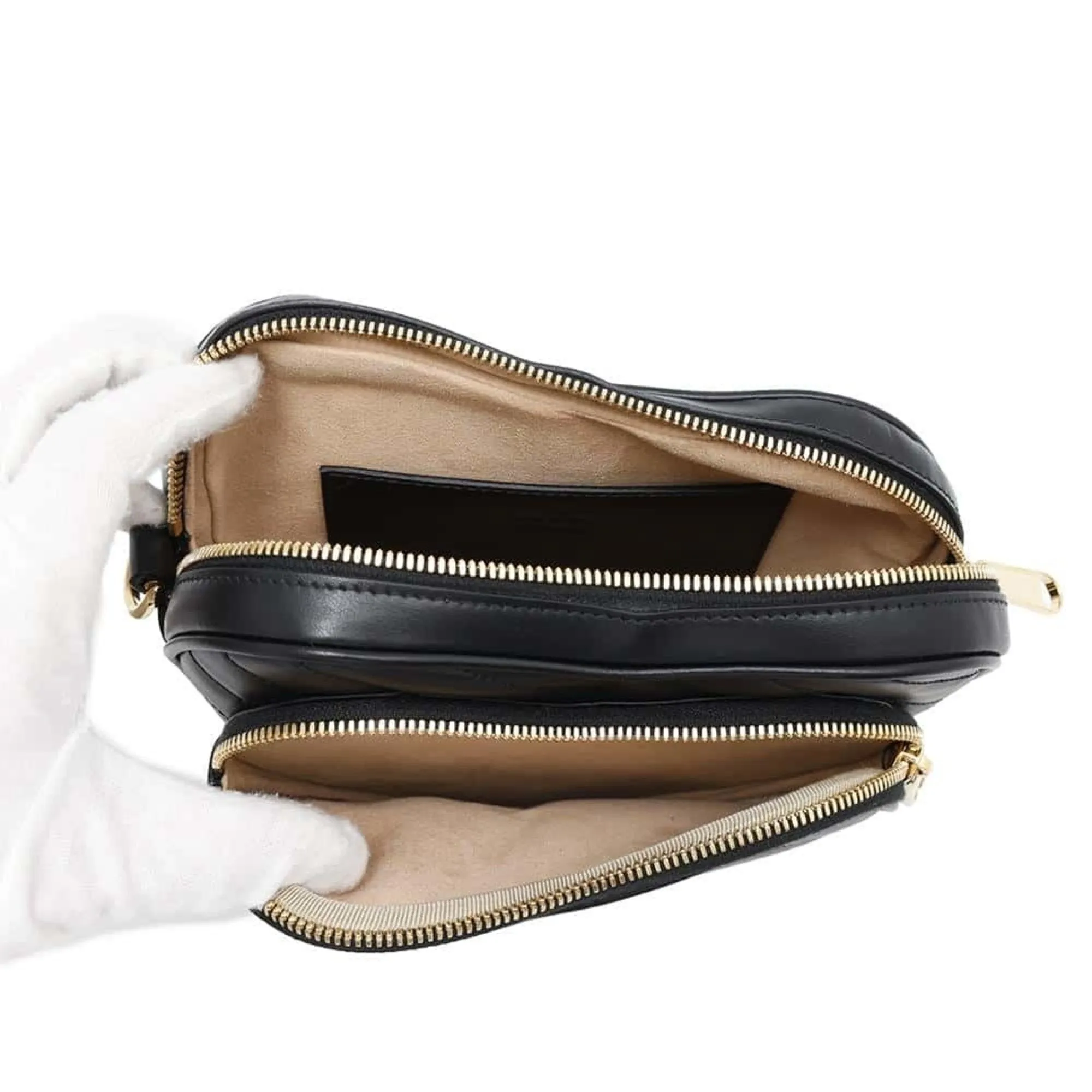 Gucci Leather Shoulder Bag (Pre-Owned)