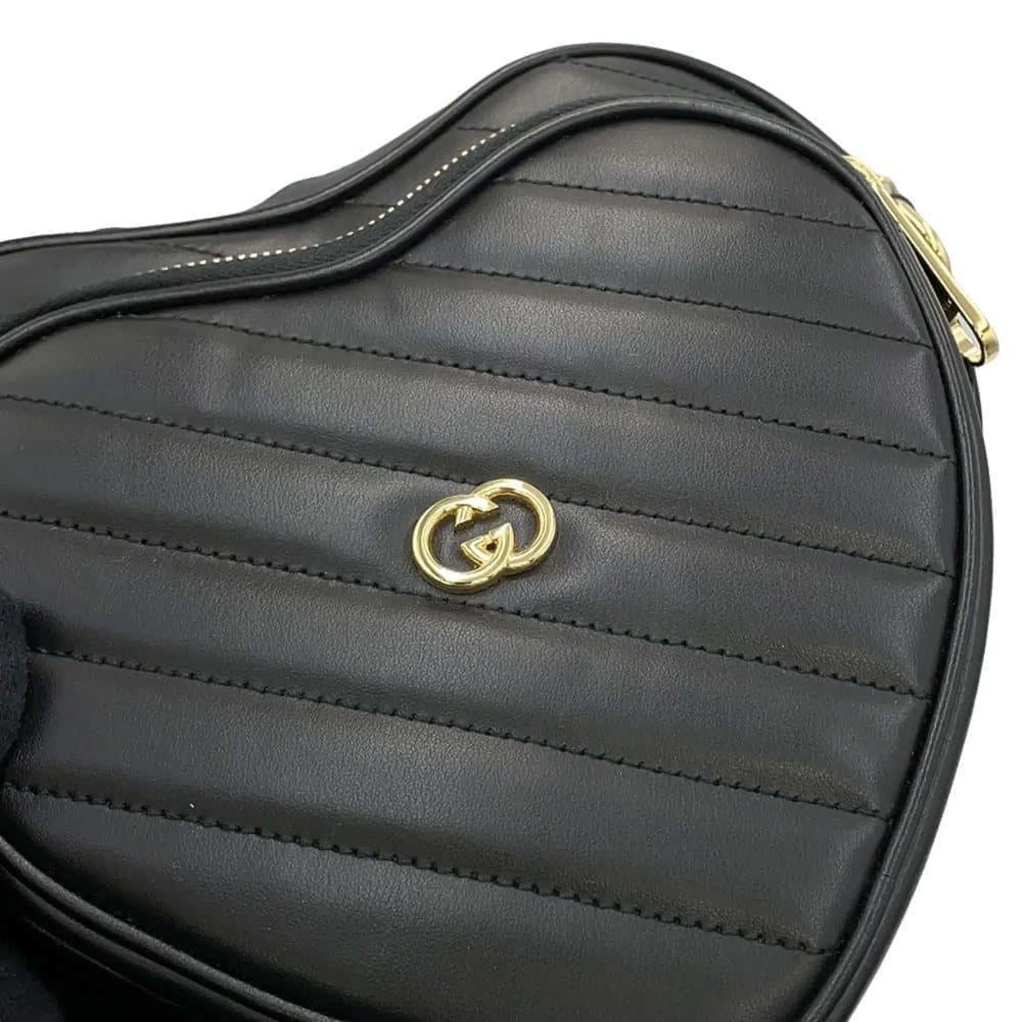 Gucci Leather Shoulder Bag (Pre-Owned)