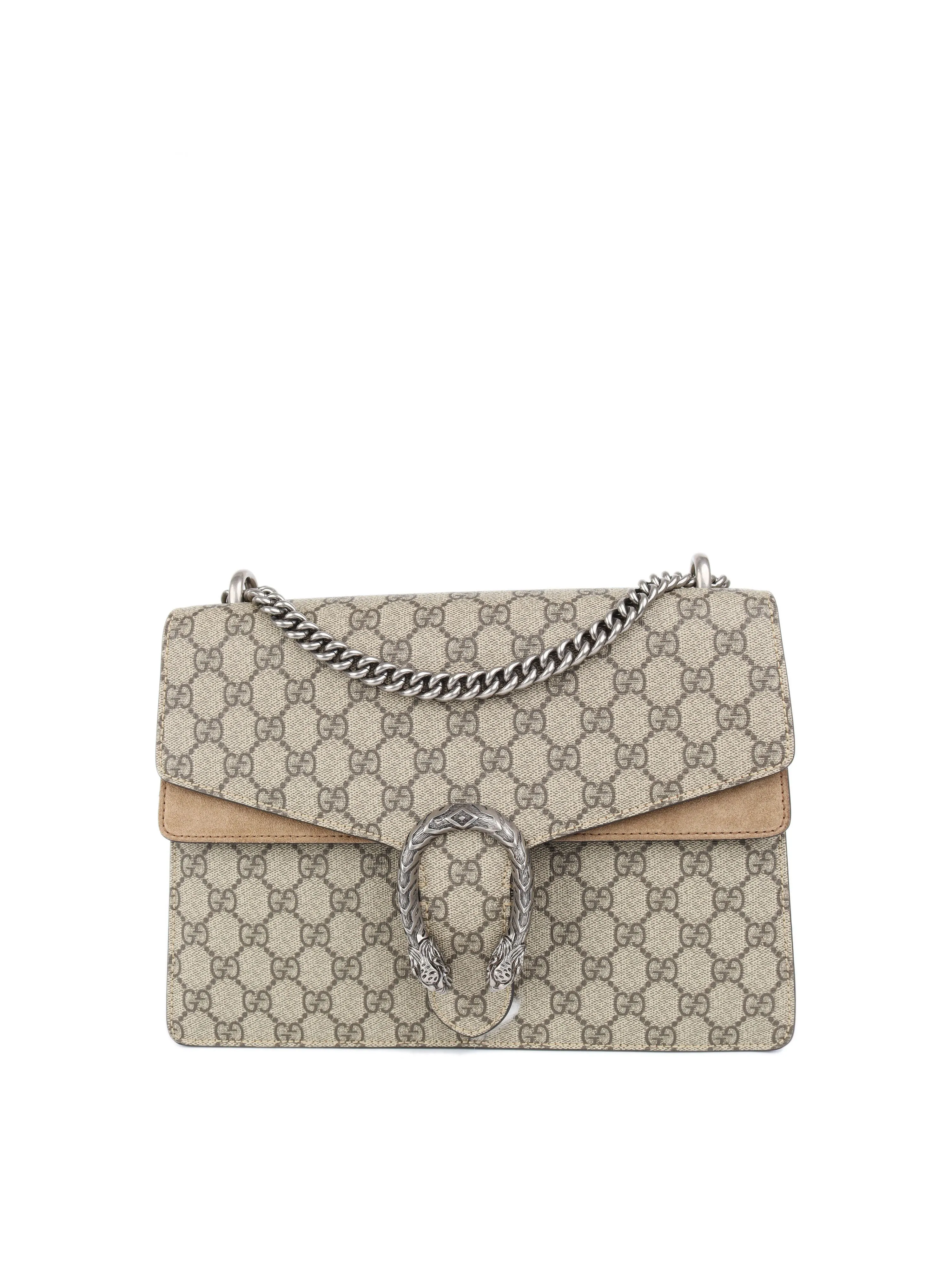 Gucci Medium Dionysus GG Supreme Shoulder Bag