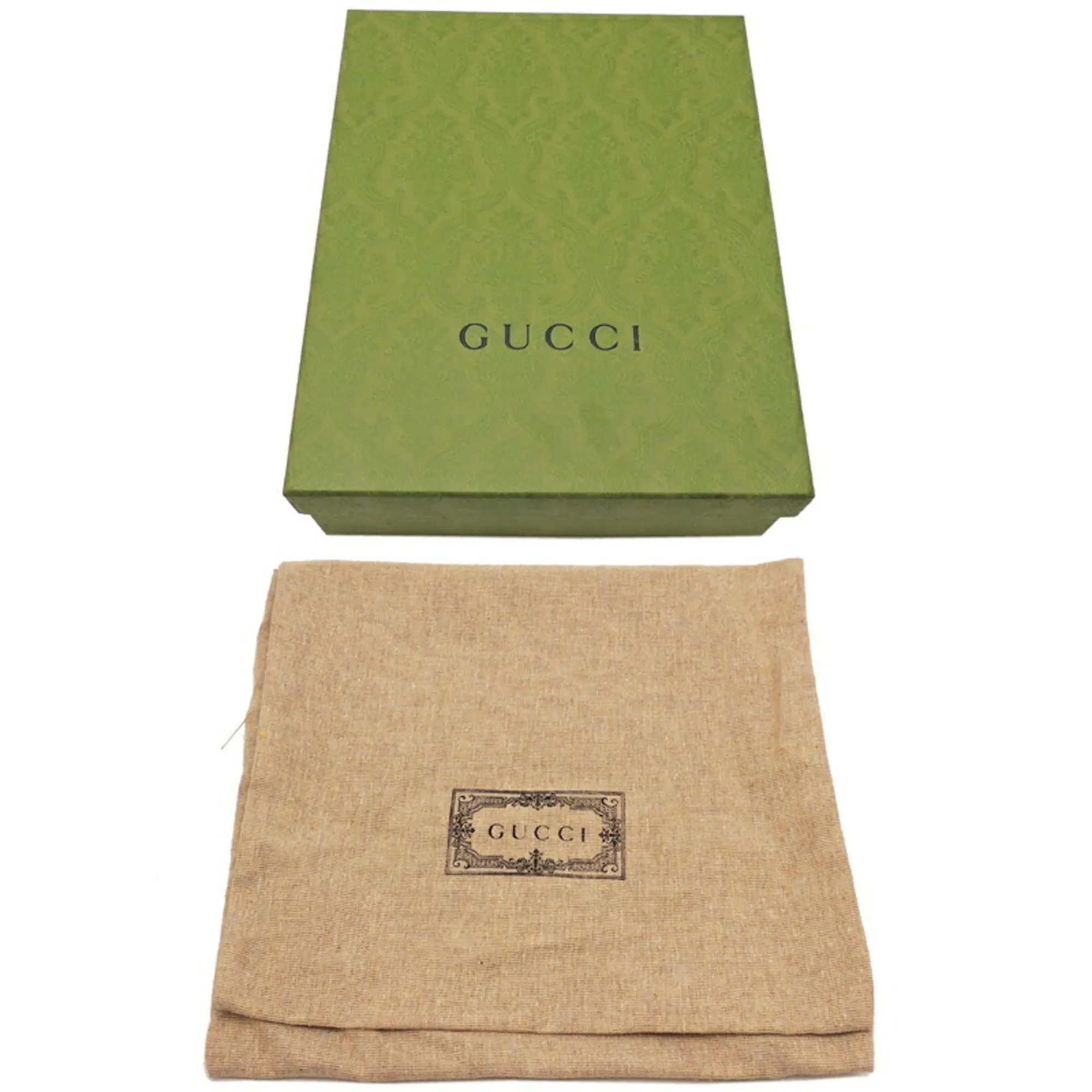 Gucci Ophidia GG Supreme Mini Bag Women's Shoulder 517350 Beige Brown Green x Red