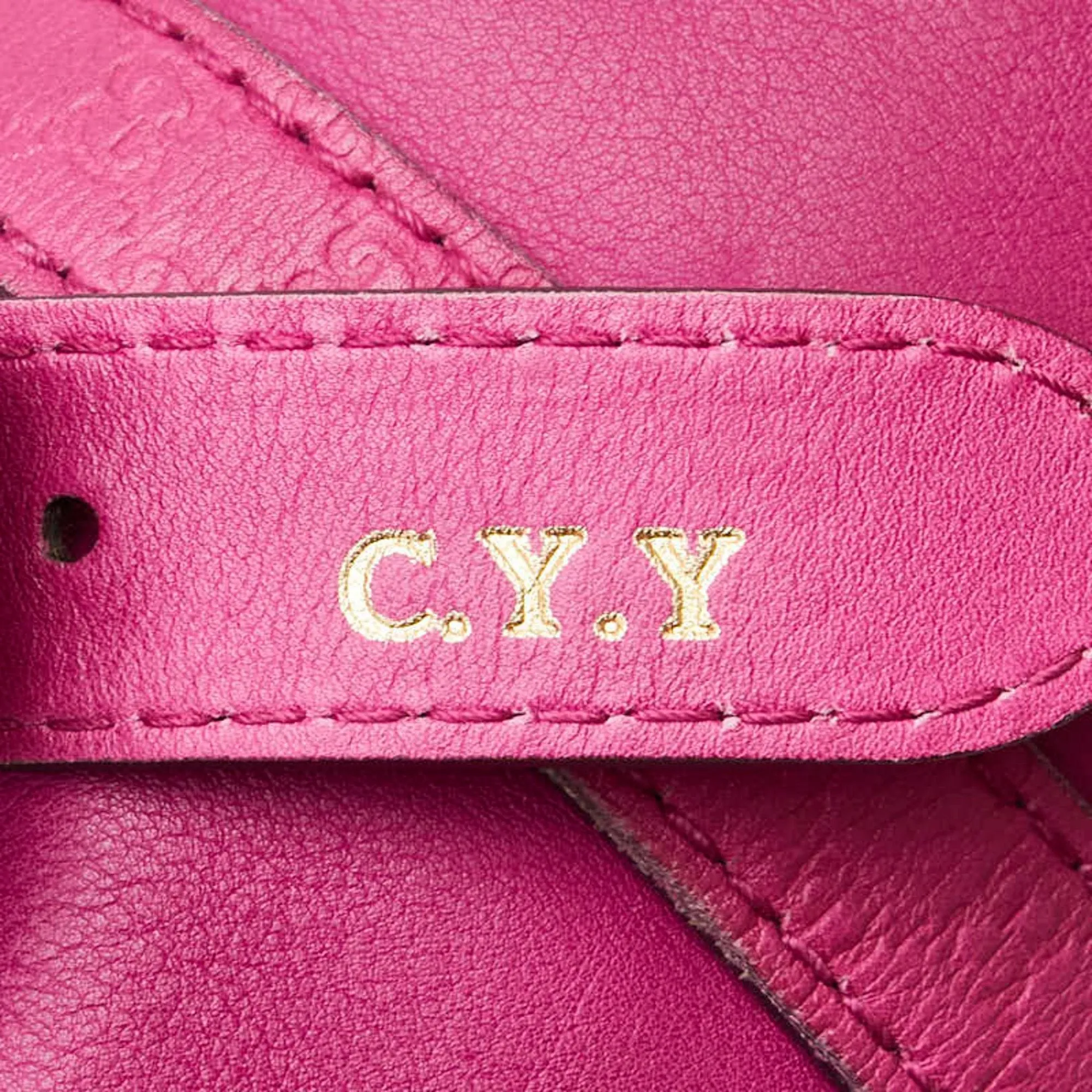 Gucci pink Leather Shoulder Bag (Pre-Owned)