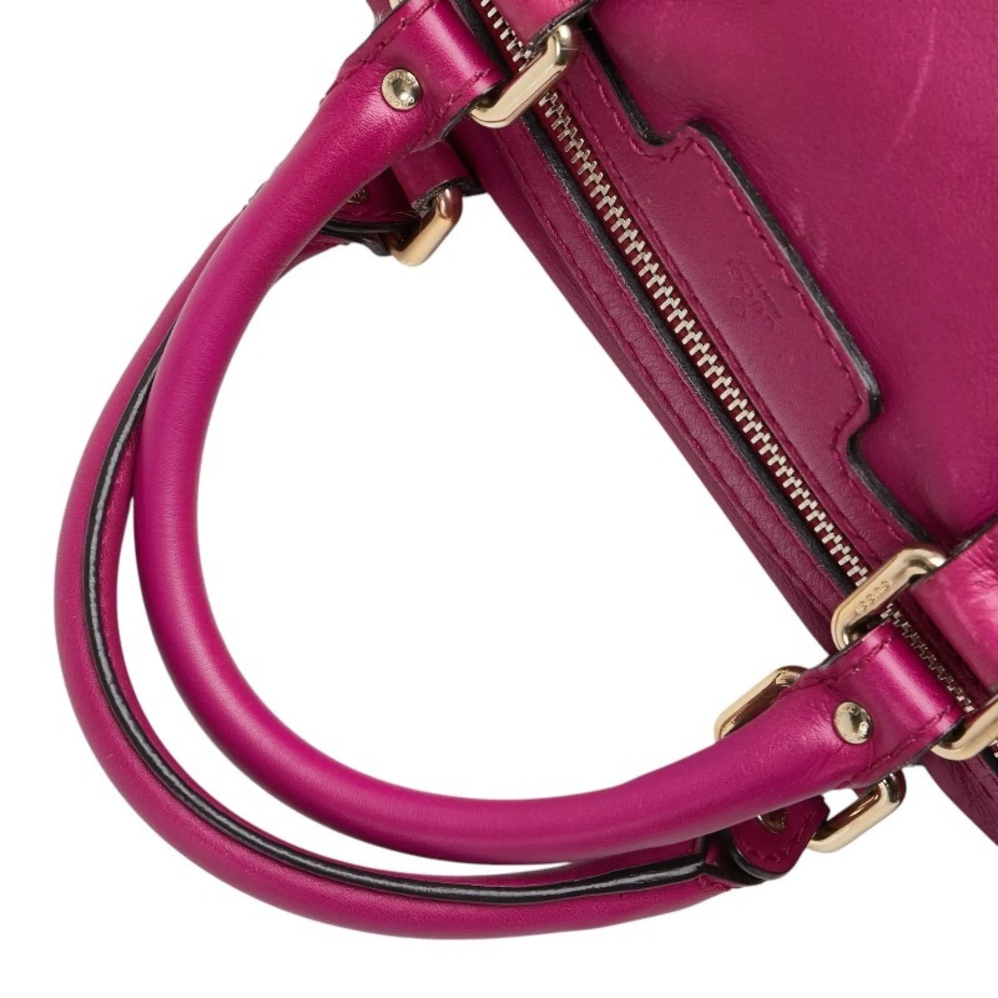 Gucci pink Leather Shoulder Bag (Pre-Owned)