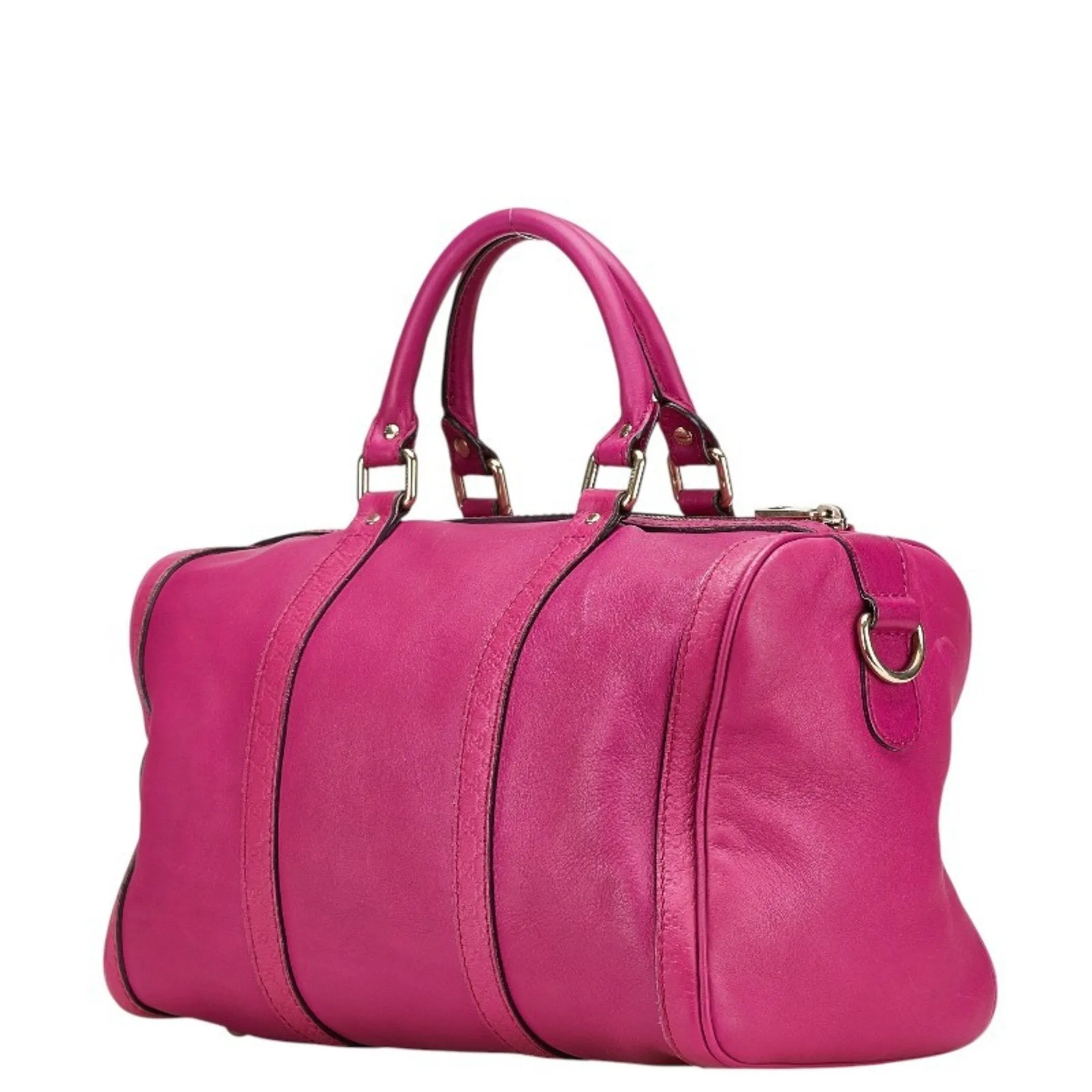 Gucci pink Leather Shoulder Bag (Pre-Owned)