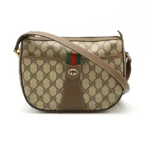 Gucci Sherry Line   Color Pvc Leather Pochette Shoulder Bag (Pre-Owned)