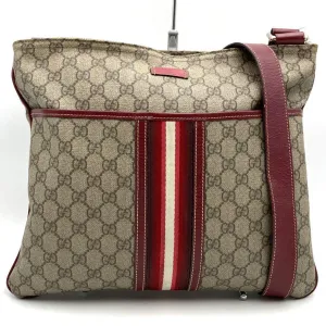 Gucci Sherry Line Gg Supreme Shoulder Bag (Pre-Owned)