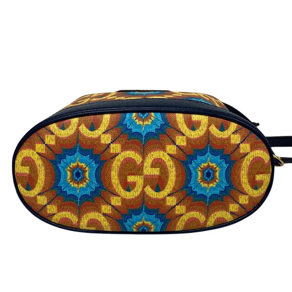 GUCCI Shoulder Bag 676682 PVC, Leather yellow GG Kaleidoscope