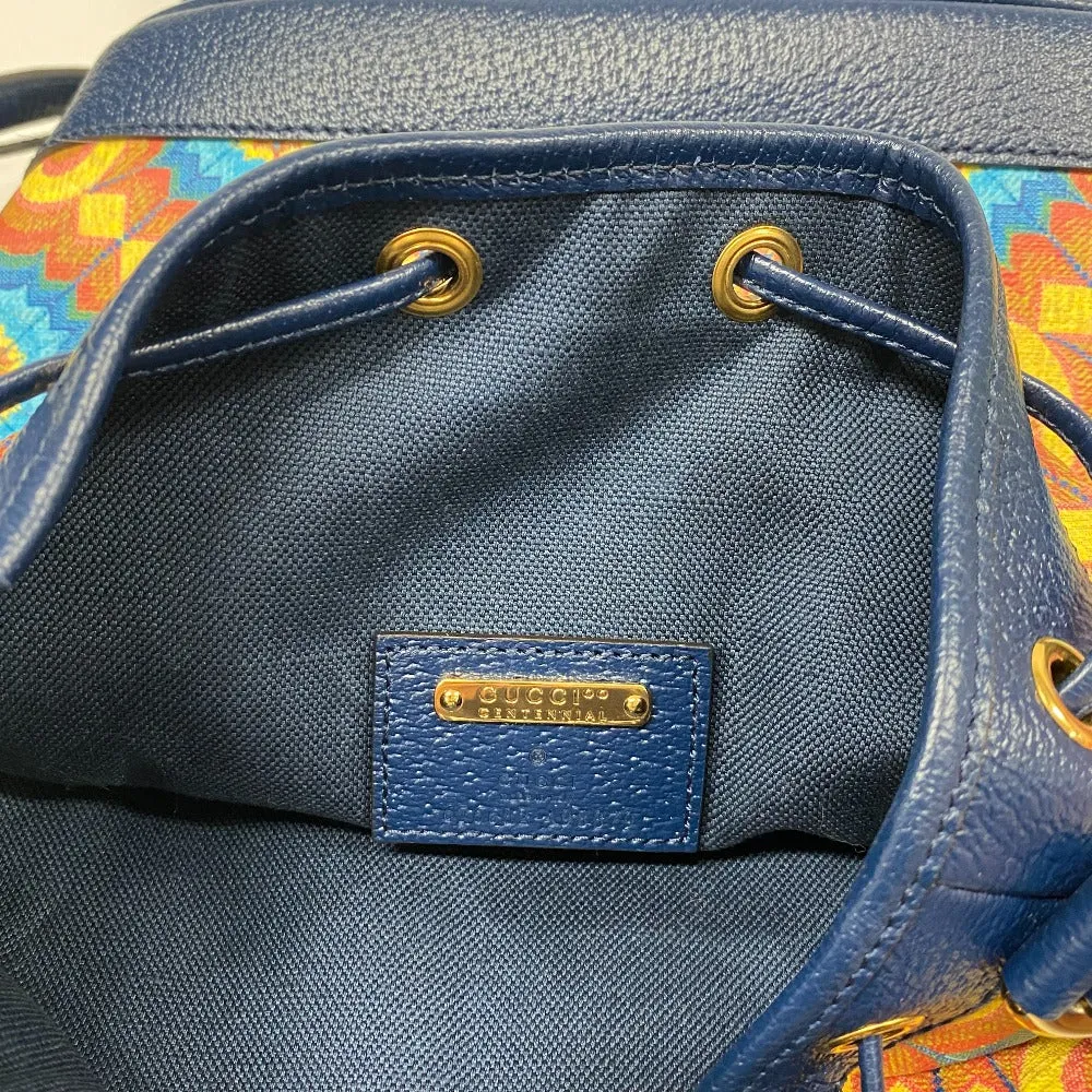 GUCCI Shoulder Bag 676682 PVC, Leather yellow GG Kaleidoscope