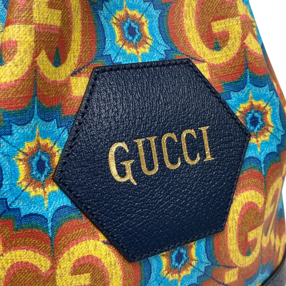 GUCCI Shoulder Bag 676682 PVC, Leather yellow GG Kaleidoscope