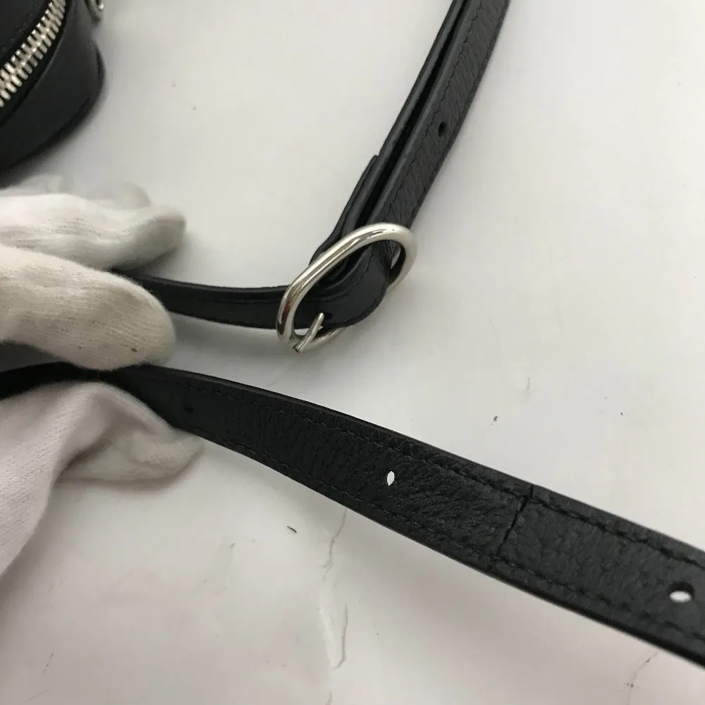 GUCCI Shoulder Bag 680128 Canvas / leather black Balenciaga Balenciaga collaboration Hacker Project GG