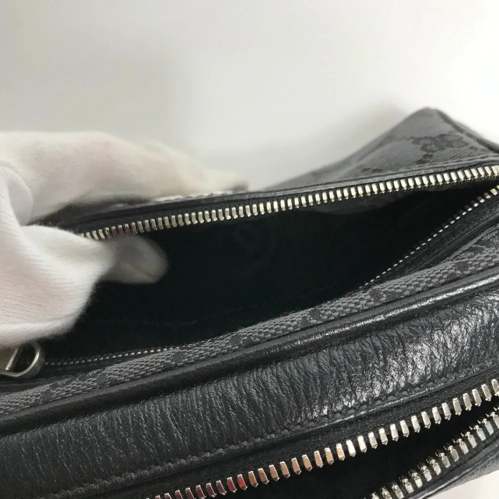 GUCCI Shoulder Bag 680128 Canvas / leather black Balenciaga Balenciaga collaboration Hacker Project GG