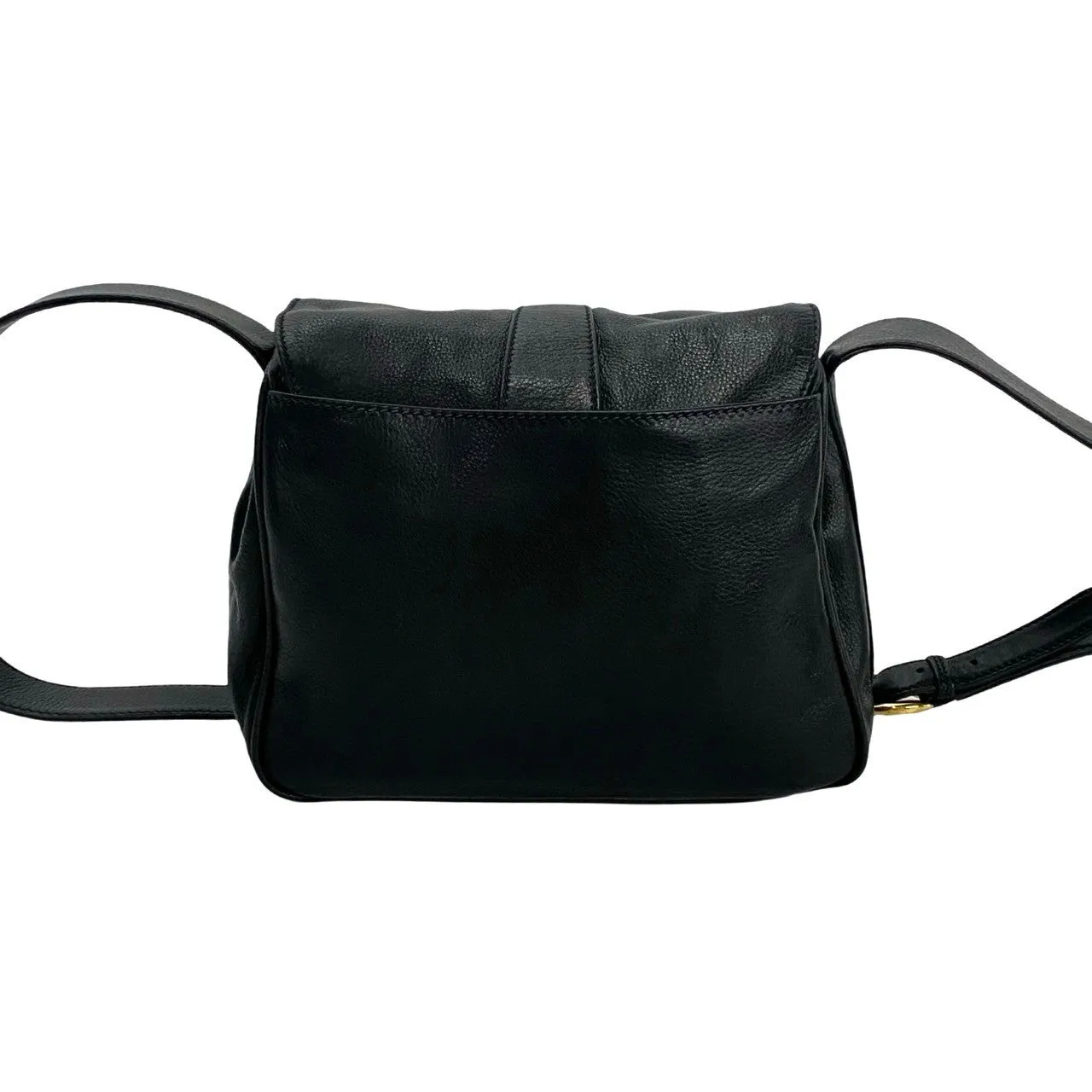 GUCCI Shoulder Bag leather black
