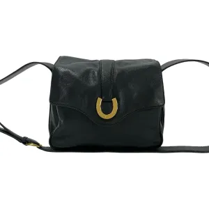 GUCCI Shoulder Bag leather black