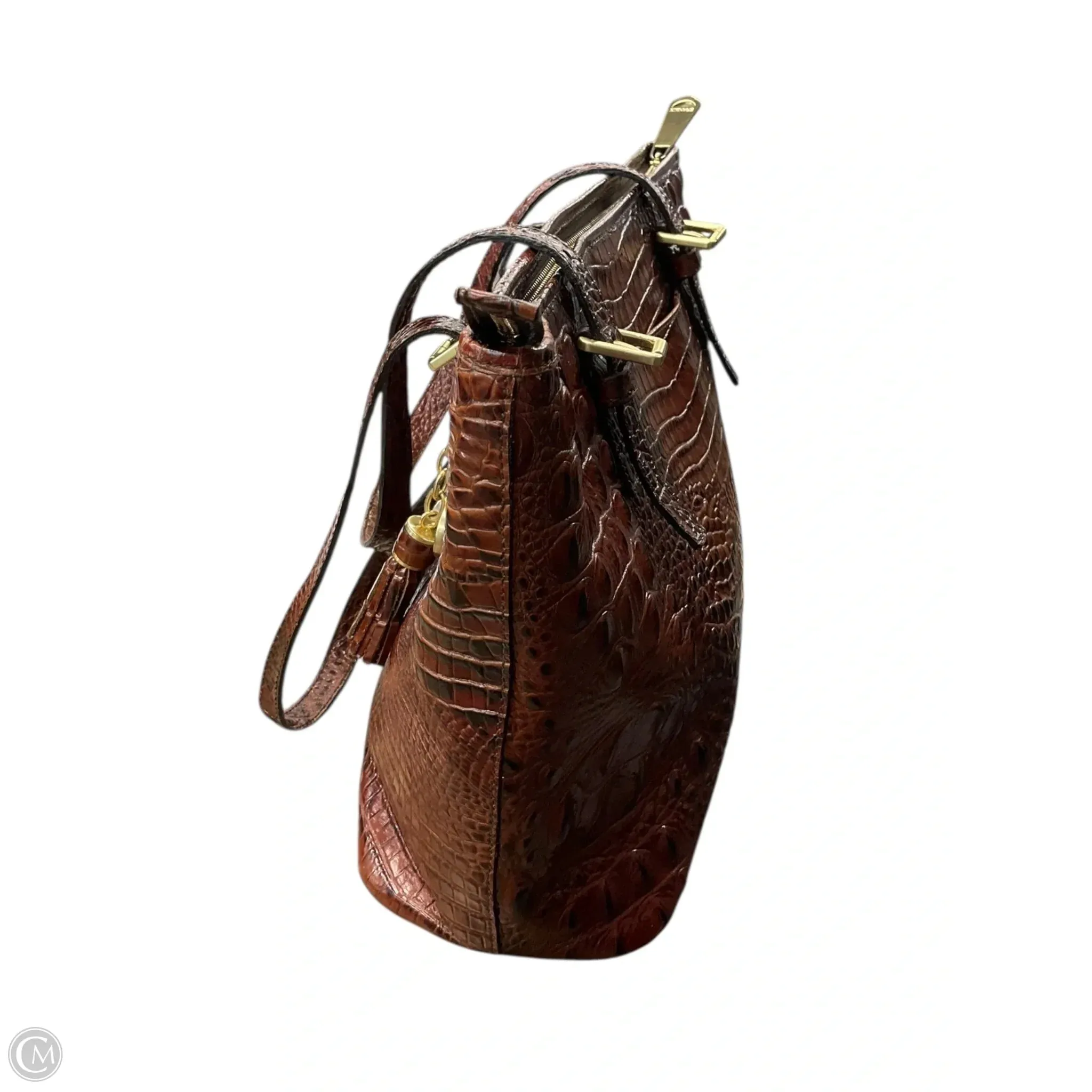 Handbag Designer By Brahmin, Size: Medium
