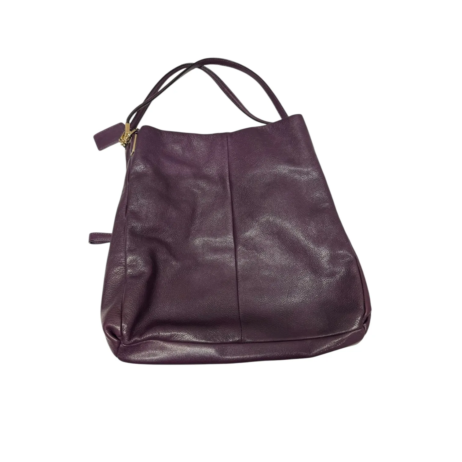 Handbag Designer By Coach In Purple, Size:Medium