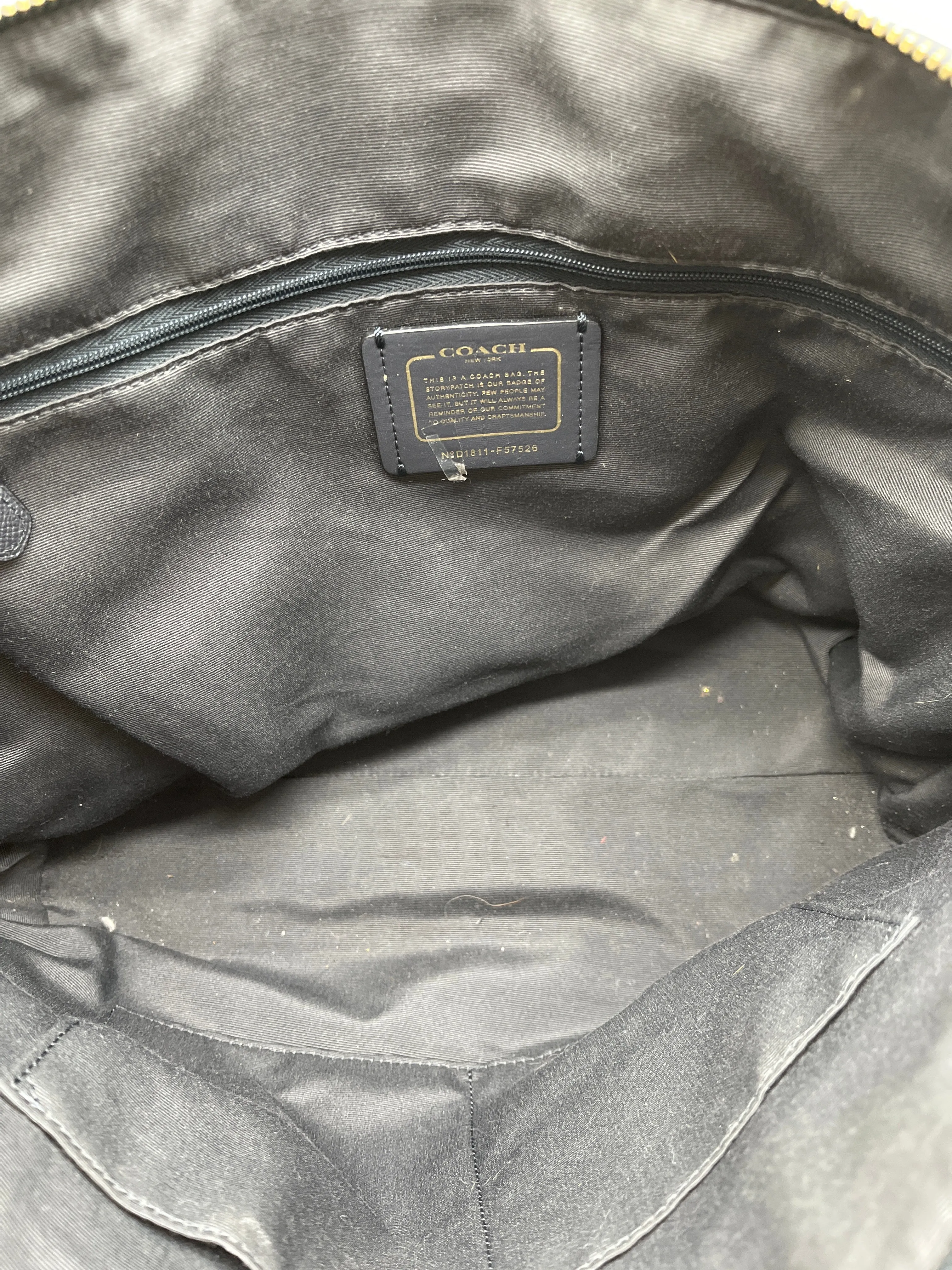 Handbag Designer By Coach, Size: Large