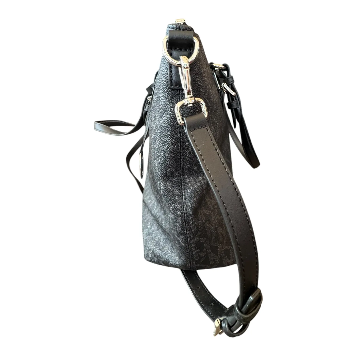Handbag Designer By Michael Kors In Black & Grey, Size:Large