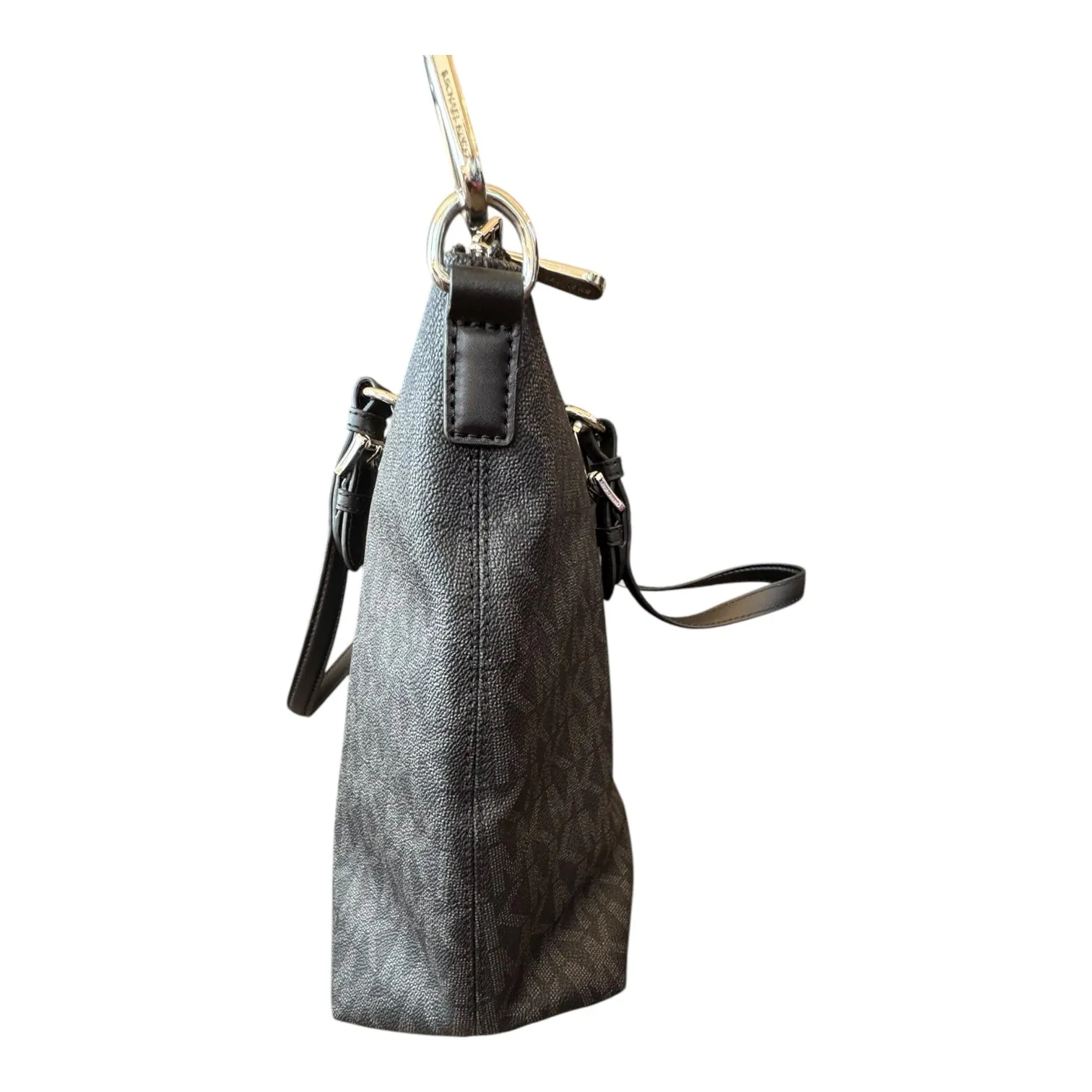 Handbag Designer By Michael Kors In Black & Grey, Size:Large