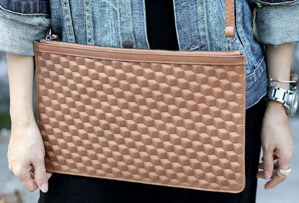 Handmade clutch bag purse crossbody leather bag purse shoulder bag for women